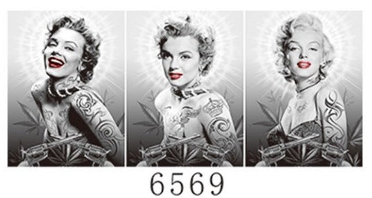 Anime 2D mobile phone stickers modern 3D mini mobile phone stickers refrigerator 3D decorative stickers Halloween creative stickers