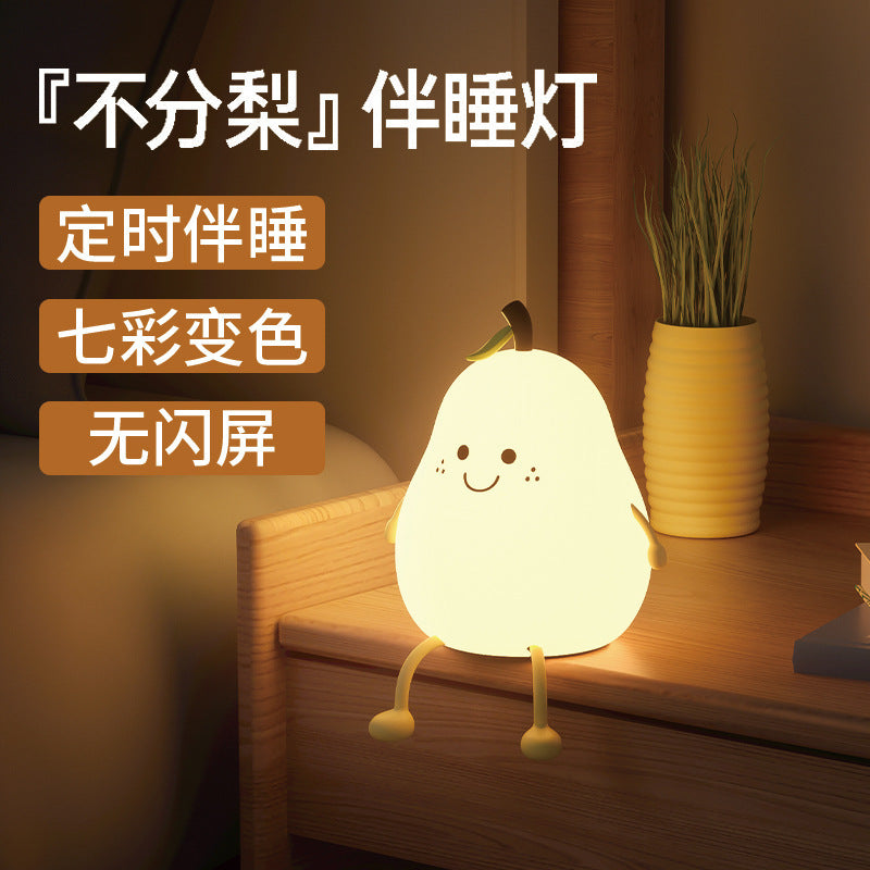Cross-border pat lamp silicone night light bedside high-end atmosphere lamp sleep lamp baby feeding eye protection lamp table lamp