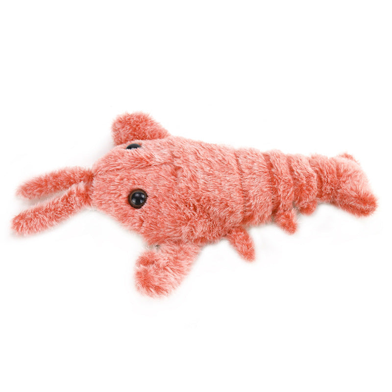 Pet supplies Amazon's new electric simulation jumping shrimp catnip cat teasing toy electric cat toy