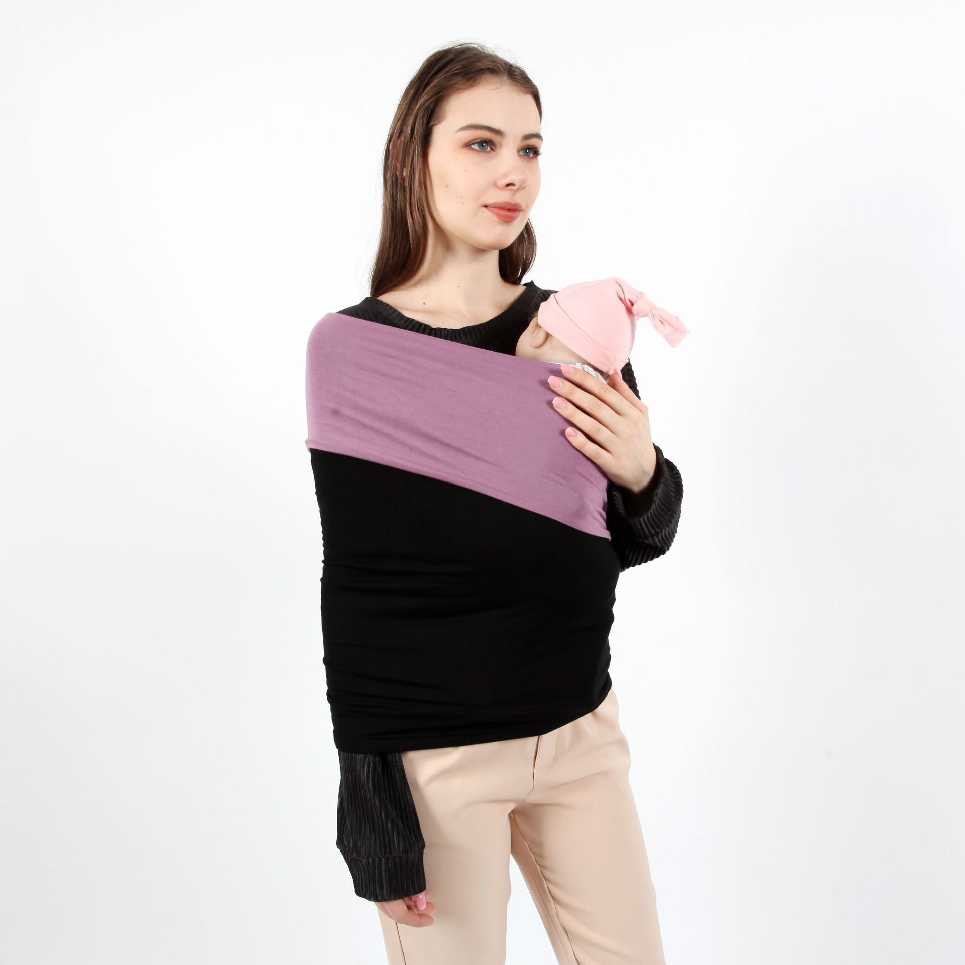 Baby sling carrier multifunctional sling high elastic auxiliary baby sling high load bearing convenient
