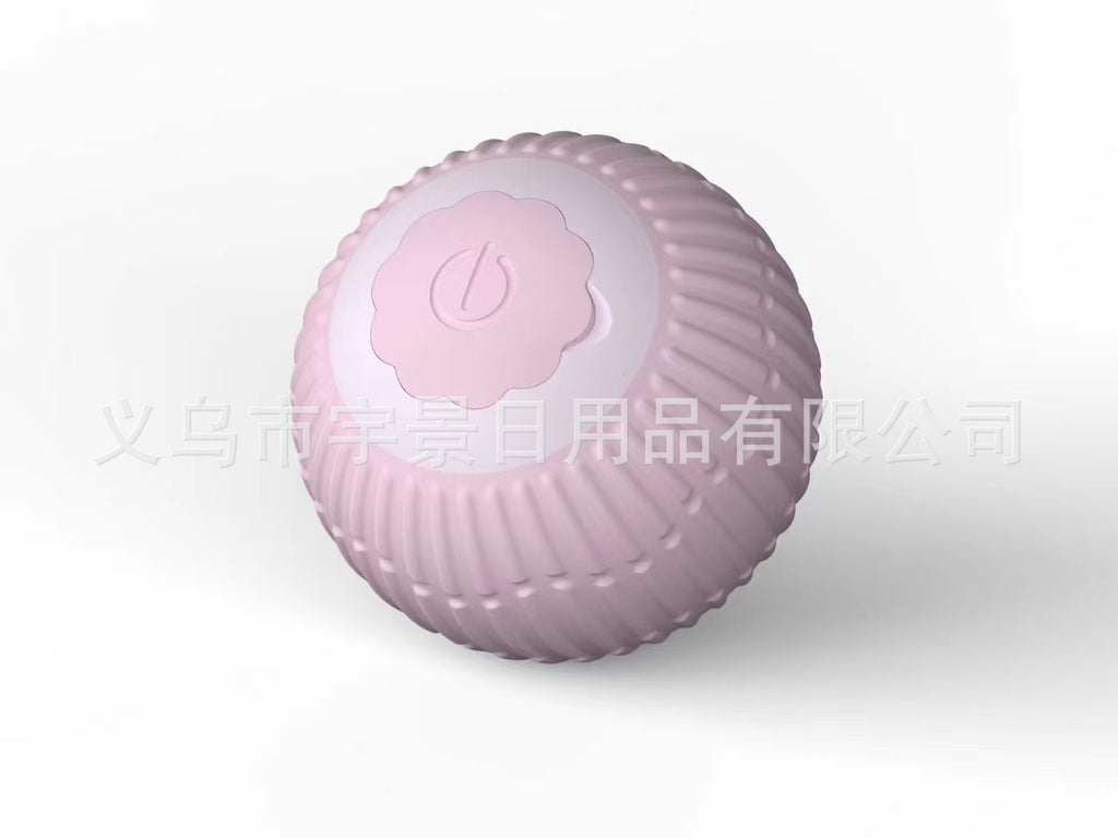 Cross-border hot-selling automatic cat ball, cat self-entertainment ball toy ball to relieve boredom artifact with rope jumping ball pet supplies