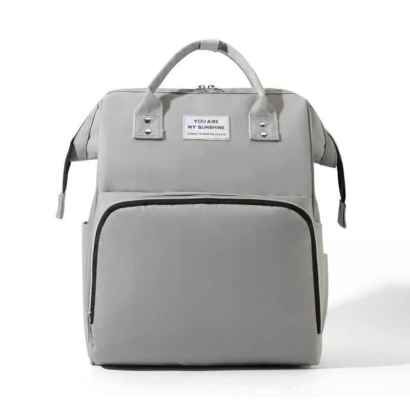 Mommy bag winter new large capacity fashion mother and baby bag out of the light multi-functional milk bottle insulation backpack for women