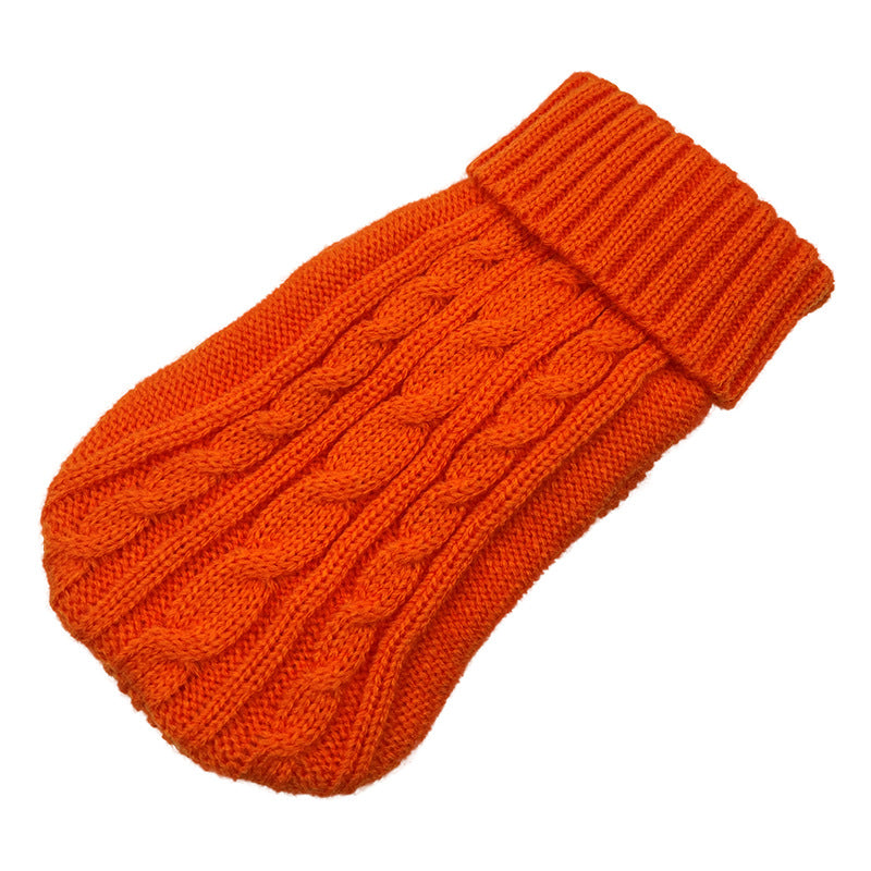 Pet sweater manufacturers in stock Autumn and winter cat and dog clothes Cat and dog sweaters knitted sweaters foreign trade sweaters