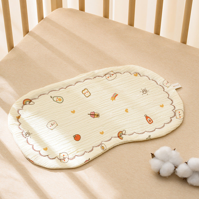 Baby pillow cloud pillow summer breathable newborn 0 to 6 months and above 1 year old baby shaping pillow four seasons