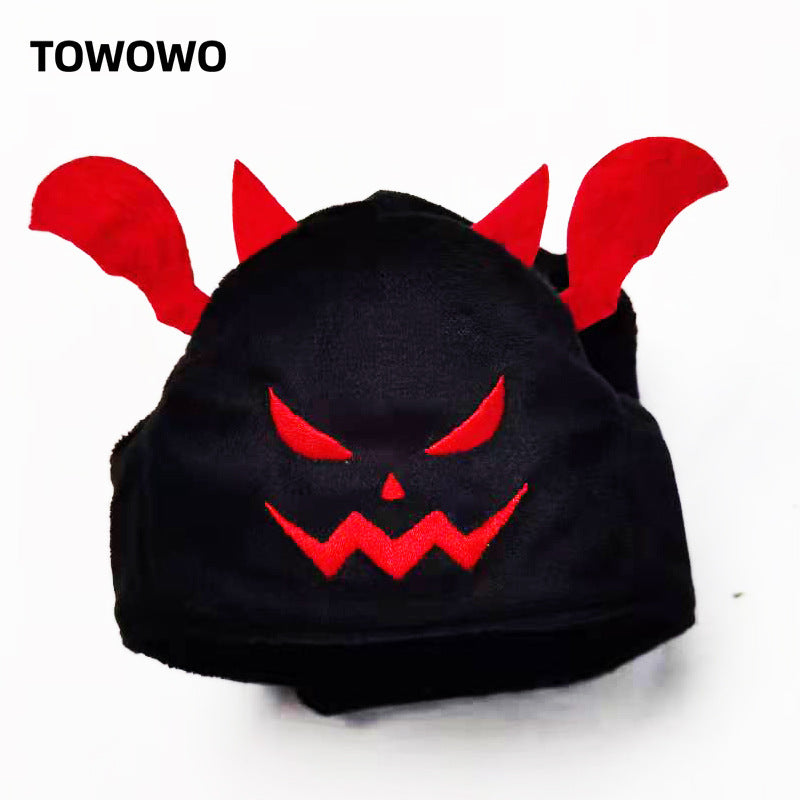 New Year Pet Christmas Hat Cat Cute Pet Head Clothing Supplies Transformed into Panda Small Dog and Cat Toy Headgear