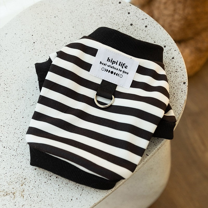 Autumn and winter dog clothes thin fleece warm hooded sweatshirt funny cat two-legged pet clothes Teddy transformation outfit