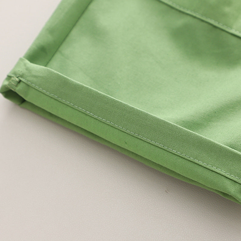 2023 summer new boys cartoon round neck short-sleeved suit with dolls baby boy sports shorts two-piece suit trendy