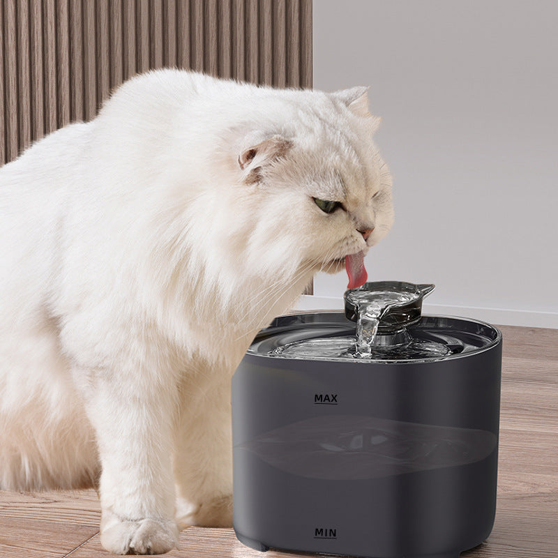 New cat water dispenser, circulating filtered flowing water, smart pet automatic water feeder, water bowl, cross-border best seller