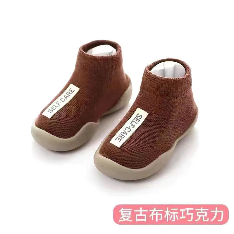 Baby toddler shoes male spring and autumn soft bottom non-slip summer female baby shoes indoor children floor socks infants