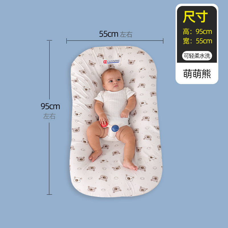 Portable bed-in-bed newborn baby sleep security coaxing artifact soothing anti-shock bionic bed manufacturer