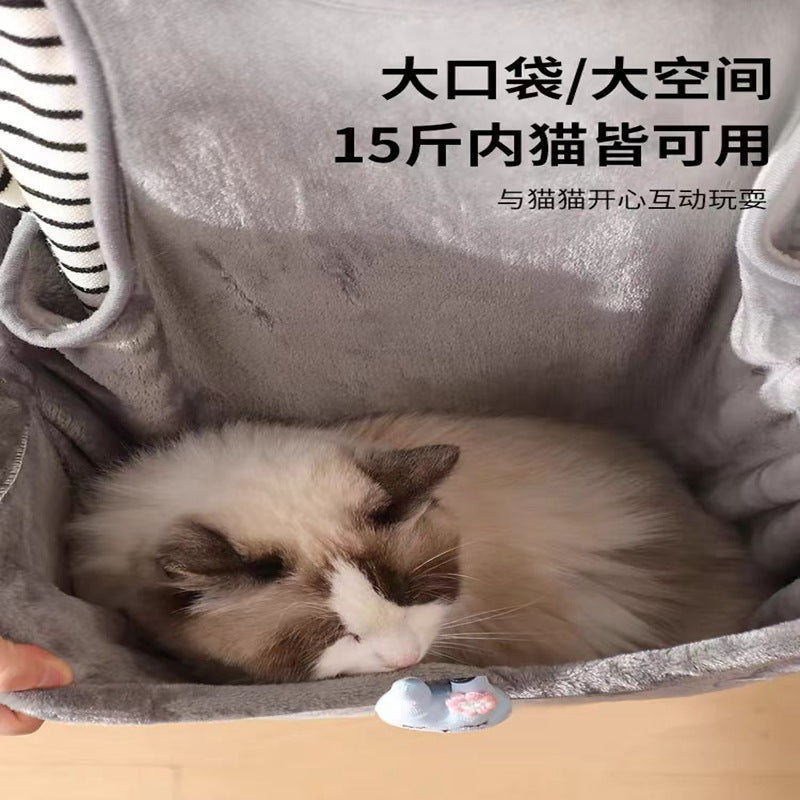 Cat apron clothes cat hugging clothes cat bib anti-hair cover pet can hold cat clothes do not stick to hair