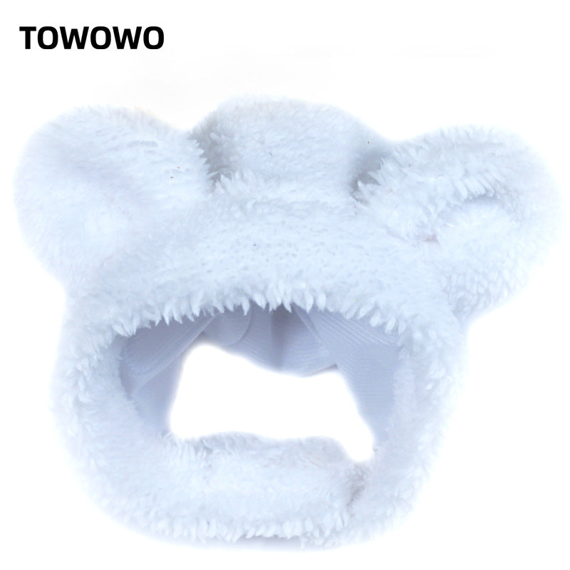 New Year Pet Christmas Hat Cat Cute Pet Head Clothing Supplies Transformed into Panda Small Dog and Cat Toy Headgear