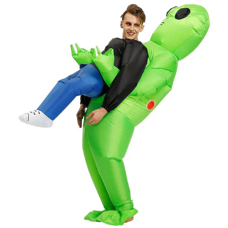 Cross-border Halloween party activities outdoor funny astronaut inflatable suit alien hug inflatable suit