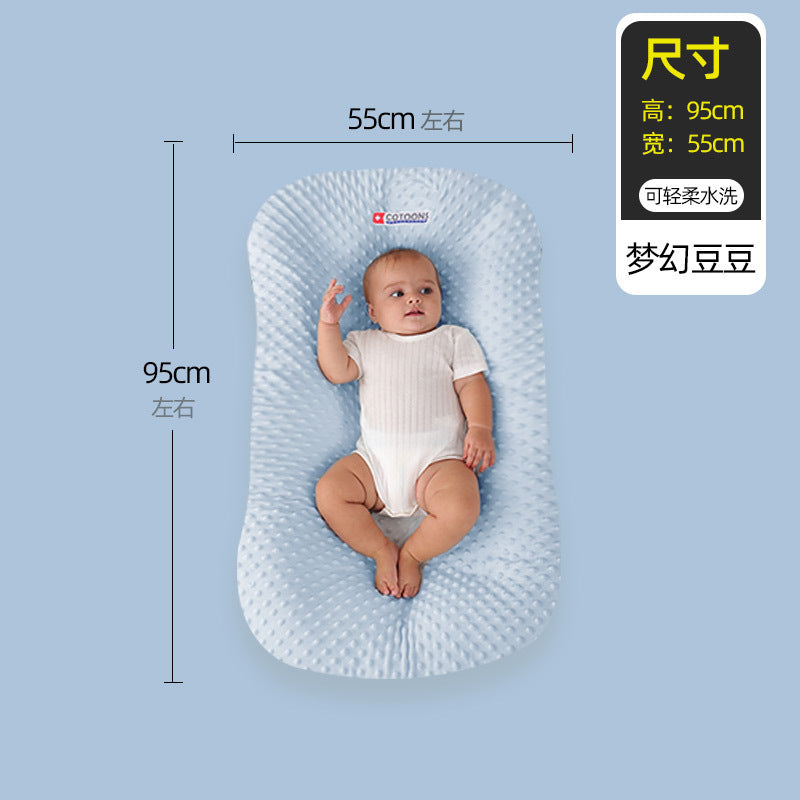 Portable bed-in-bed newborn baby sleep security coaxing artifact soothing anti-shock bionic bed manufacturer
