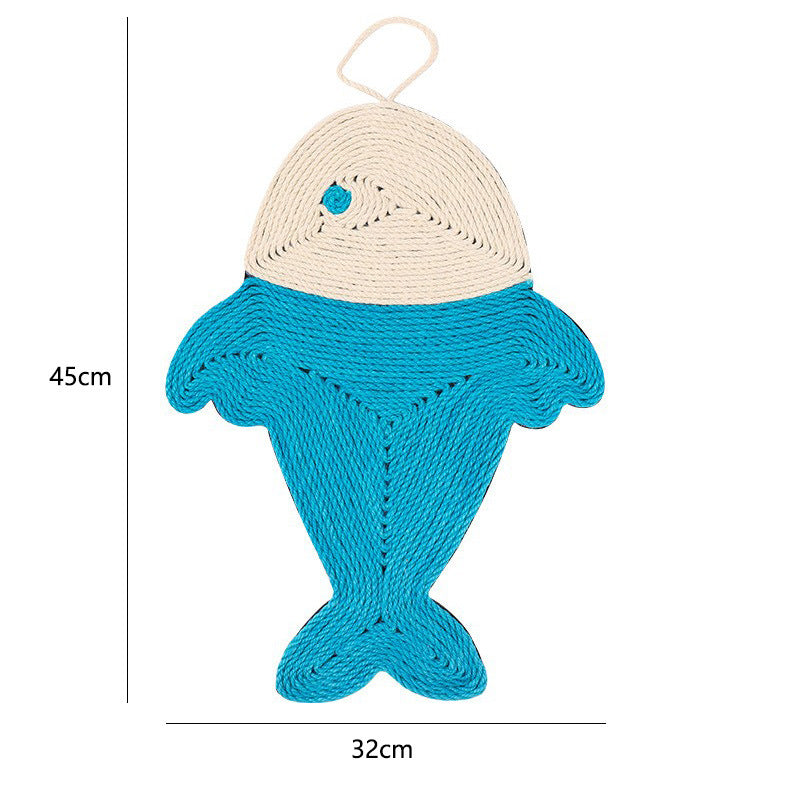 Avocado Cat Scratching Board Sofa Anti-scratch Wear-resistant Claw Device Cat Toy Pet Supplies Cactus Cat Scratching Mat Sisal