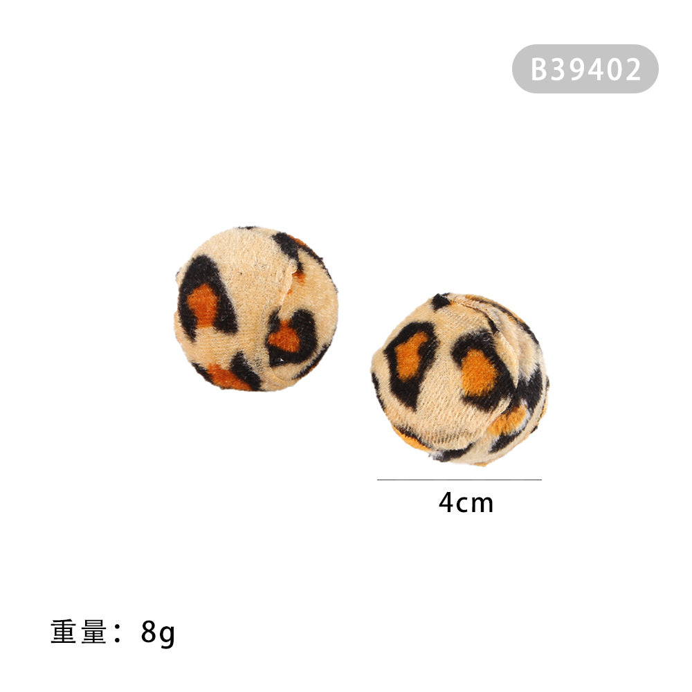 Summary of cat toy combination accessories Plastic bell ball flower drum rainbow ball feather mouse pet cat toy