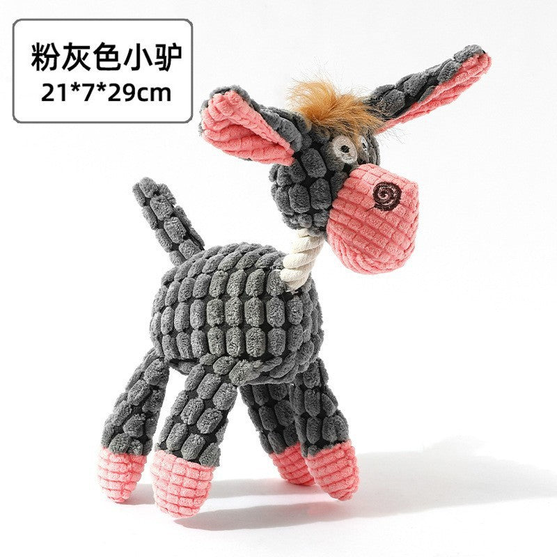 Dog chewing sound toy fun pizza BB interactive training resistant to tearing simulation pet teething toy