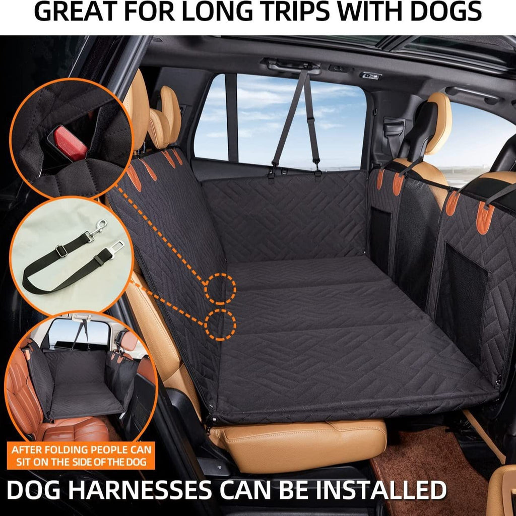 Amazon's new bottom hard high load-bearing car mat waterproof and anti-dirty car mat rear dog mat pet supplies