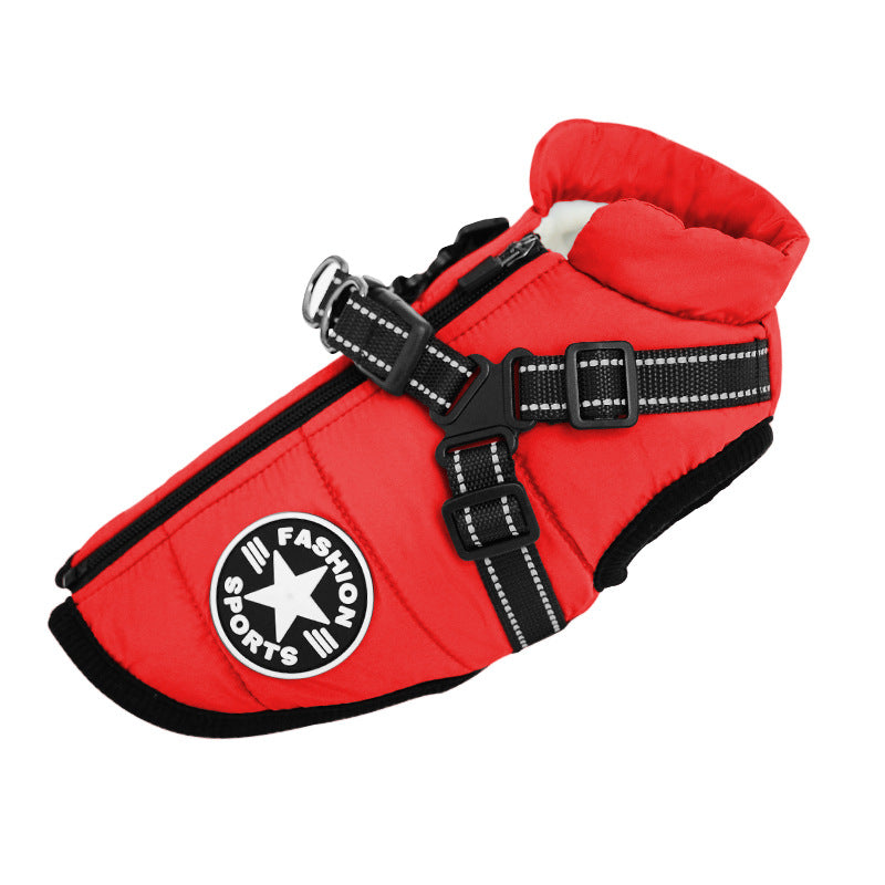 Dog clothes for medium and small dogs vest-style traction rope dog leash Teddy dog chain dog walking rope pet chest harness