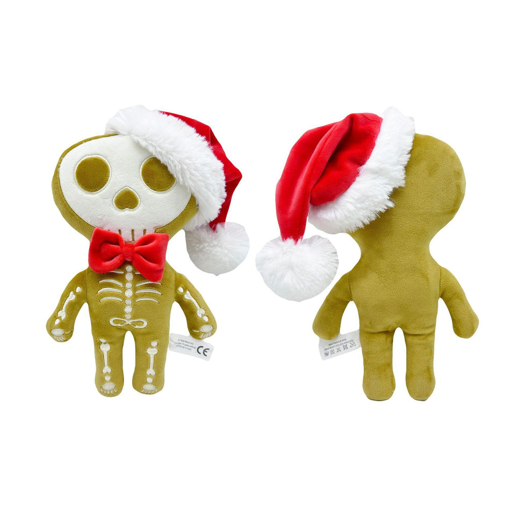 New Zombie Skeleton Plush Halloween Christmas Skeleton Gingerbread Man Plush Doll