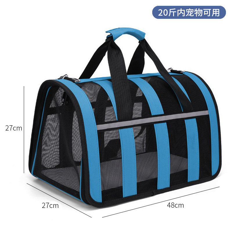 Wholesale cat bag convenient pet folding pet bag cat breathable space capsule single shoulder portable dog backpack