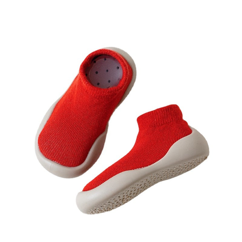 Baby toddler shoes spring and autumn new socks shoes young children children's shoes socks boys and girls floor socks baby socks shoes manufacturers batch