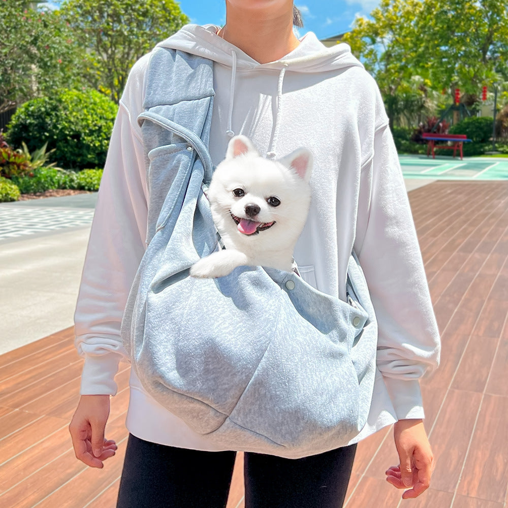 Cross-border cat pet backpack new autumn and winter shoulder bag messenger bag cat bag dog outing bag dog supplies Bichon
