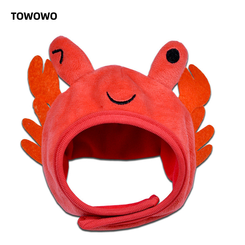 New Year Pet Christmas Hat Cat Cute Pet Head Clothing Supplies Transformed into Panda Small Dog and Cat Toy Headgear