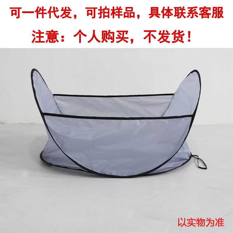 Pet hair clipping tool pet shaving bib to prevent pet hair from falling to the ground household dog hair clipping bib