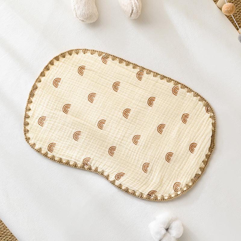 Baby pillow cloud pillow summer breathable newborn 0 to 6 months and above 1 year old baby shaping pillow four seasons