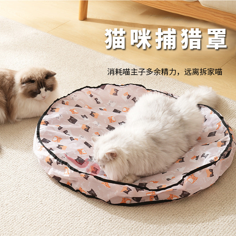 Cross-border bite-resistant automatic cat ball cat toy ball self-entertainment artifact with rope pet supplies jumping ball
