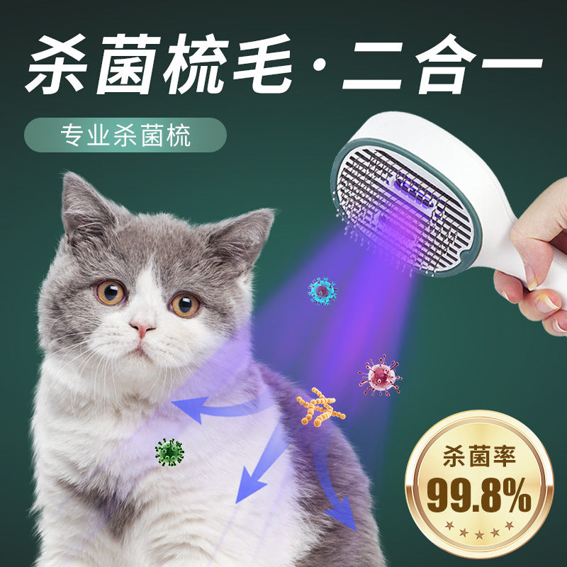 Pet sterilization comb cat special cat hair removal brush to remove floating hair needle comb dog hair cleaner cat artifact cross-border