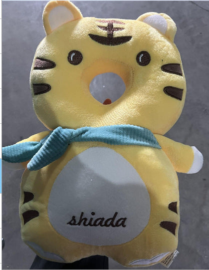 Baby anti-fall pillow baby head protection anti-fall hat cartoon children's toddler pillow anti-collision artifact breathable protective pad