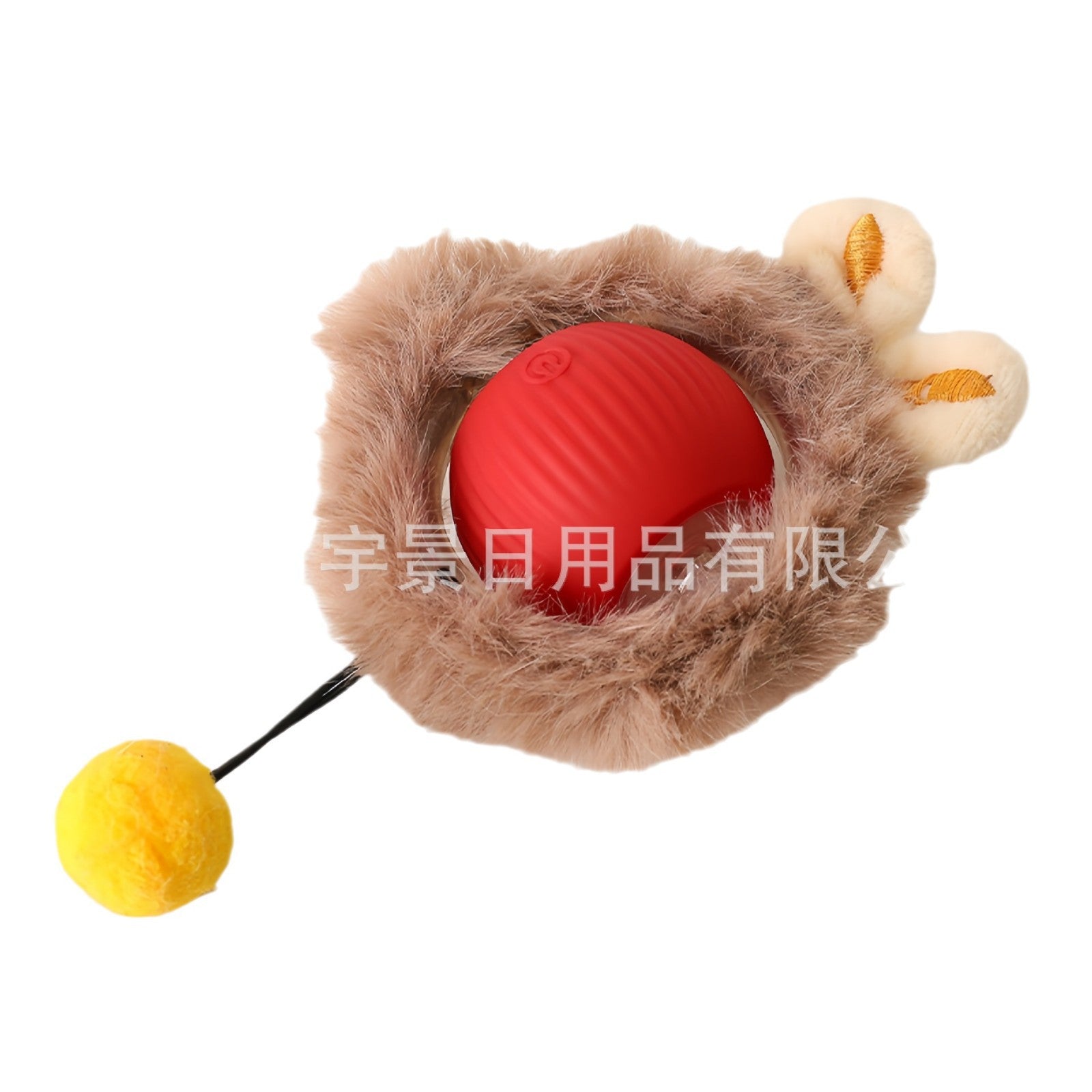 Cross-border hot-selling automatic cat ball, cat self-entertainment ball toy ball to relieve boredom artifact with rope jumping ball pet supplies