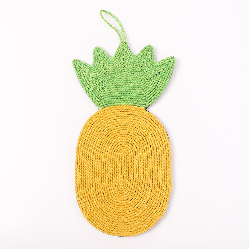 Avocado Cat Scratching Board Sofa Anti-scratch Wear-resistant Claw Device Cat Toy Pet Supplies Cactus Cat Scratching Mat Sisal