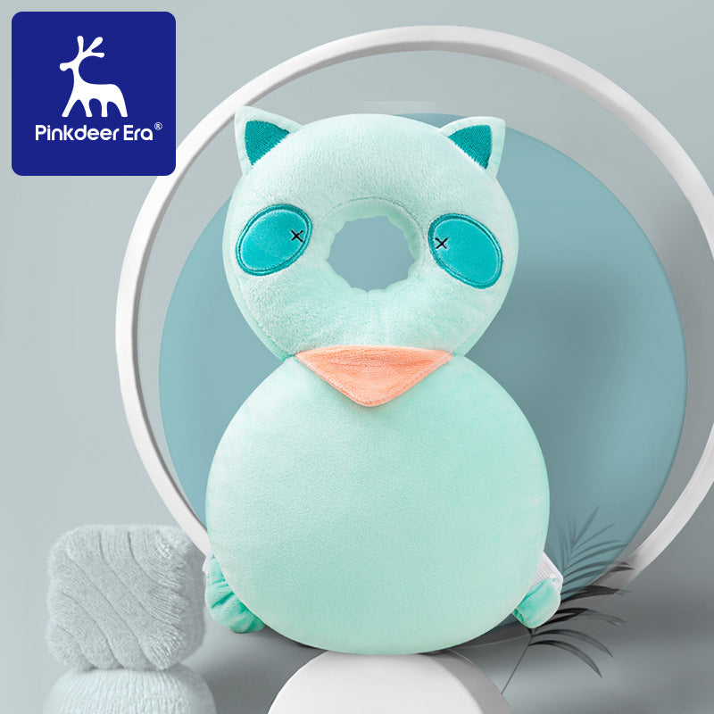 Amazon hot-selling anti-fall pillow baby head pillow butterfly summer animal breathable toddler walking baby head protection