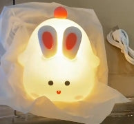 Silicone night light, bedside high-end atmosphere light, sleep light, baby feeding and eye protection light, desk lamp