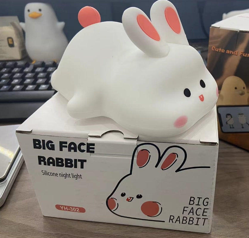 Silicone night light, bedside high-end atmosphere light, sleep light, baby feeding and eye protection light, desk lamp